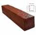 Маленькое фото Балка декоративная из полиуретана Arno Decor Рустик 100х100мм Рябина, длина 2м