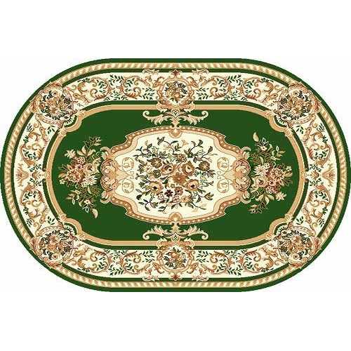 Фото Ковер Merinos Laguna 5602 GREEN 1,50*1,90 овал