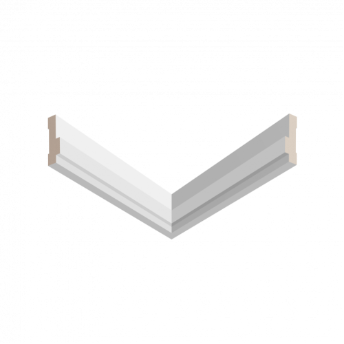 Фото Молдинг под покраску Ultrawood U 026 (45х12х2440)