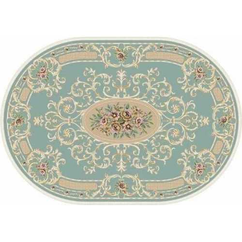 Фото Ковер Merinos Roxy D701 BLUE 1,60*2,20 овал