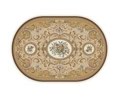 Ковер Merinos Roxy D702 BEIGE 1,60*2,20 овал