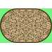 Маленькое фото Ковер Циновка sz2829a2о-11 0,8*1,5м овал