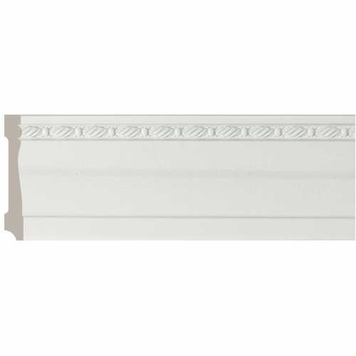 Фото Плинтус Cosca Скандинавия 95 мм, Белый матовый