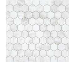 Мозаика из натурального камня Caramelle Pietrine Hexagonal Dolomiti Bianco hex 30х18 (295х305х6 мм)