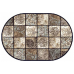 Маленькое фото Ковер Merinos Valencia Deluxe d328 brown 2,00*3,00 овал
