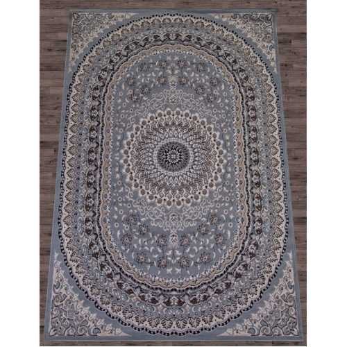 Фото Ковер Merinos Sierra D504, BLUE-BROWN 1,50*3,00