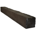 Маленькое фото Балка декоративная из полиуретана Arno Decor Рустик 195х195мм Венге, длина 2м