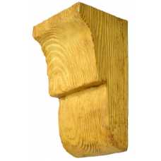 Консоль рустик 100х165мм (для балки на 120мм) Сосна