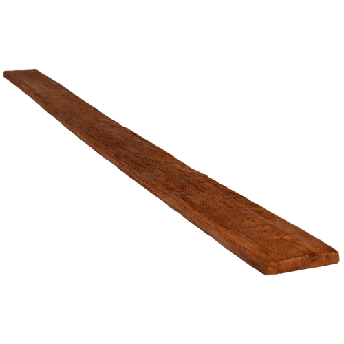 Фото Доска рустик фасадная 120*20мм Орех, длина 3м