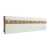 Плинтус напольный под покраску Finitura Decor МДФ 120х16мм, вставка фигурная 12*30 перламутр (престиж) 