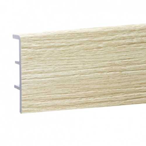 Фото Плинтус напольный Rico Concept 80 Клен Северный RC80021, 80х20х2200 мм