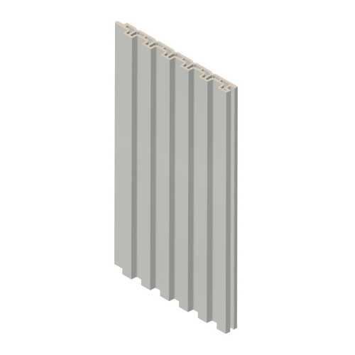 Фото Стеновая панель Ultrawood NEXT арт.WPC 002 WH Белый (2900х118х11 мм)